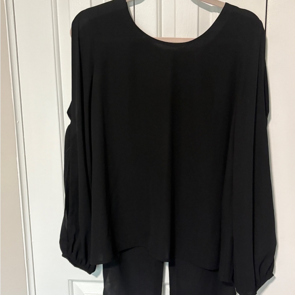 Bar III Classic Black Blouse